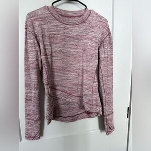 Like new Lululemon close to crossing Rulu long sleeve shirt size 8
